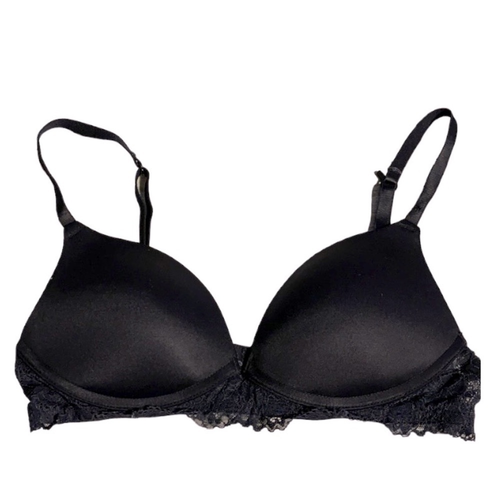 3/$20 ❤️ LA Senza Wireless Black Bra US 32B